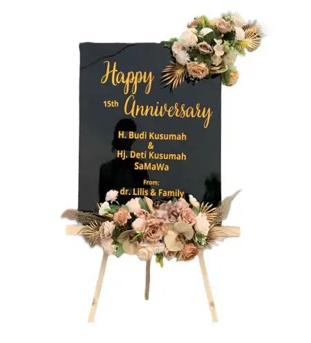 Papan Bunga Akrilik Sijenggung