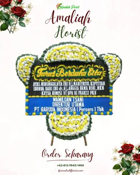 Papan Bunga Duka Sijenggung